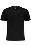 GIAN MARCO VENTURI MEN&#39;S SHORT SLEEVED T-SHIRT BLACK