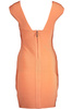 GUESS MARCIANO KURZES KLEID FRAU ORANGE