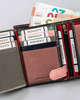 A stylish, roomy women's leather wallet 4U Cavaldi