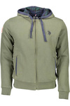 US POLO GREEN MAN SWEATSHIRT WITH ZIP