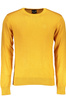 GIAN MARCO VENTURI MEN&#39;S YELLOW SWEATER