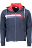 US POLO HERREN SWEATSHIRT BLAU MIT REISSVERSCHLUSS