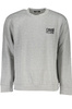 CAVALLI CLASS MEN&#39;S GRAY ZIPLESS SWEATSHIRT