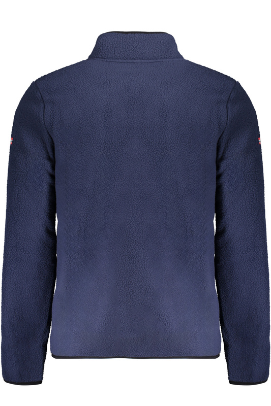 NORWAY 1963 MEN&#39;S BLUE ZIP-UP SWEATSHIRT