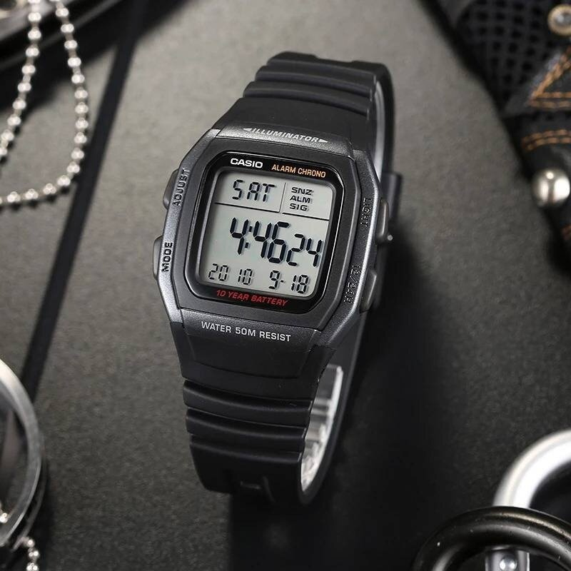 ZEGAREK MĘSKI CASIO W-96H-1B + BOX