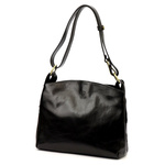 Leather elegant women's messenger bag by Florence