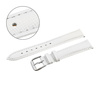 W95 leather watch strap - white - 10mm