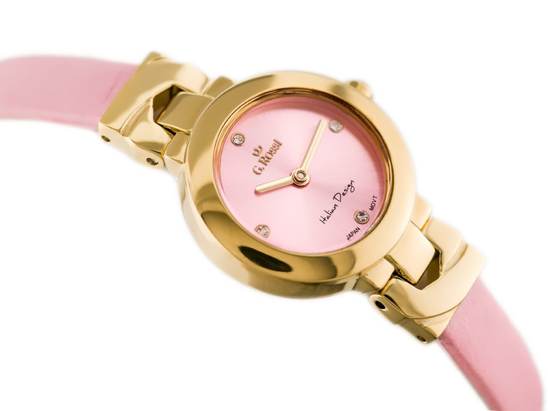 Elegant and minimalistic women's watch G ROSSI