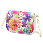 Damen Öko-Leder Handtasche Gregorio SI1099 FLOWER