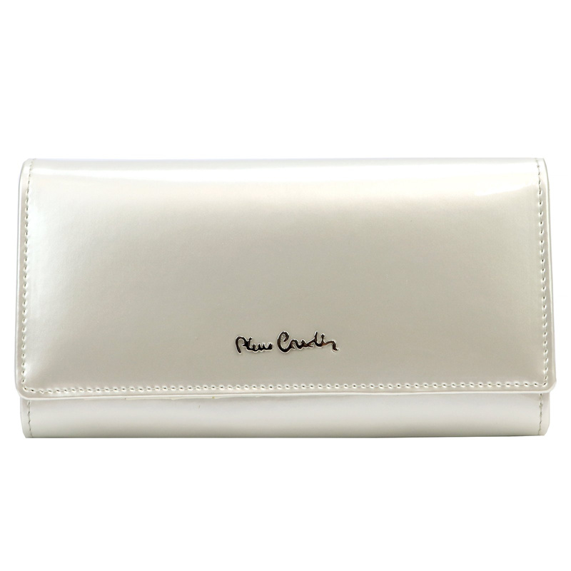 skóra naturalna + Women's eco-leather wallet Pierre Cardin 07 SHINY 100