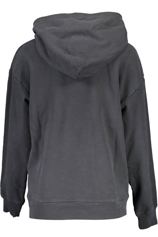 LEVI&#39;S SWEATSHIRT WITHOUT ZIP WOMAN BLACK