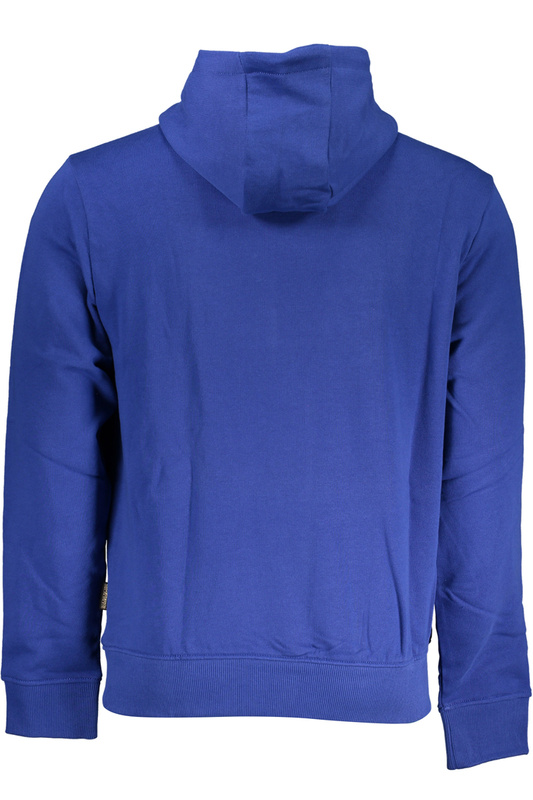 NAPAPIJRI MEN&#39;S BLUE ZIPLESS SWEATSHIRT