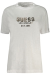 GUESS JEANS DAMEN KURZARM T-SHIRT WEISS