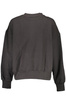 CALVIN KLEIN WOMEN&#39;S ZIPLESS SWEATSHIRT BLACK