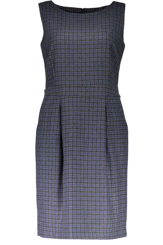 GANT SHORT DRESS WOMAN BLUE