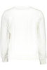 CALVIN KLEIN WHITE MEN'S SWEATSHIRT WITHOUT ZIP