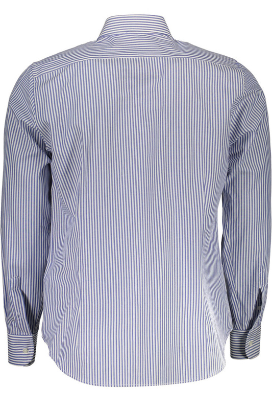 LA MARTINA MEN&#39;S BLUE LONG SLEEVE SHIRT