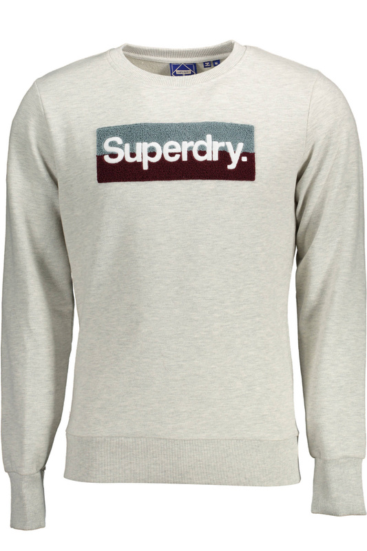 SUPERDRY SWEATSHIRT OHNE REISSVERSCHLUSS HERREN GRAU