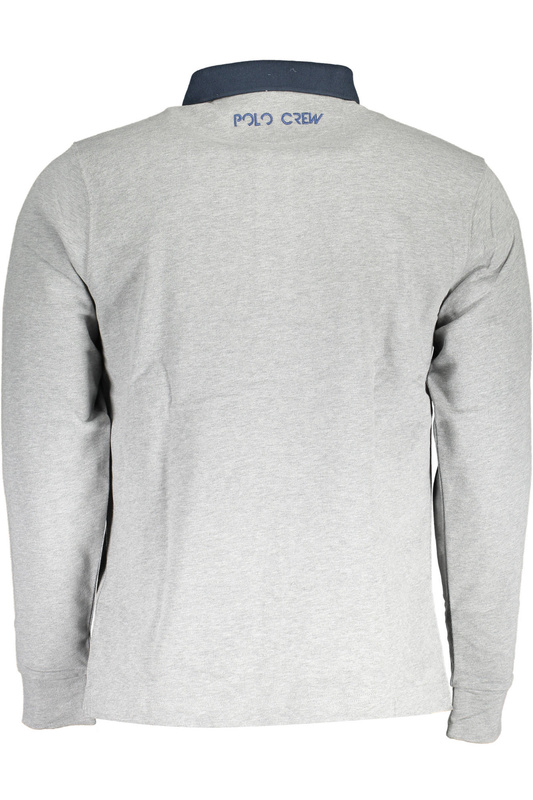 LA MARTINA POLO LONG SLEEVE MAN GRAY