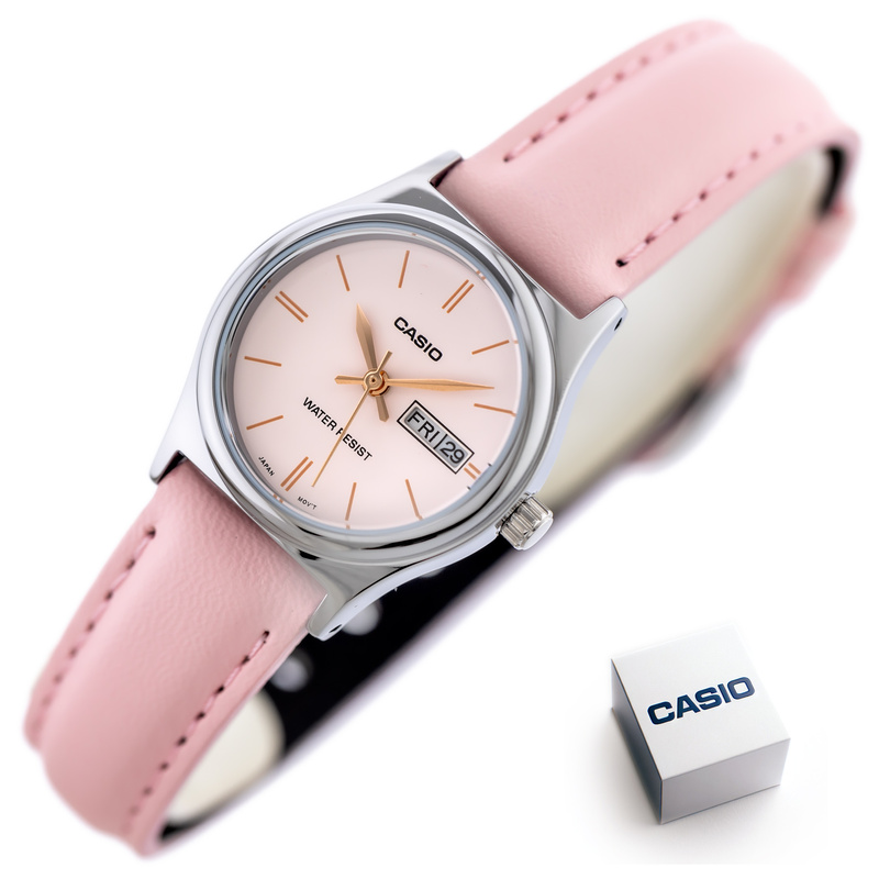 Minimalist Ladies Watch with Date Casio