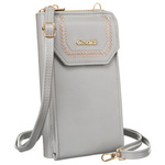 2-in-1 wallet bag with a long detachable strap