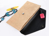 Pistachio Italian Leather Suede Evening Clutch Bag N12