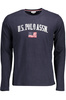 US POLO T-SHIRT LONG SLEEVE MAN BLUE