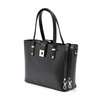 Large women's shopper bag, perfect for work, leather