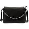 Women's Urban Leather Messenger Bag with Chain