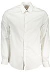 GUESS JEANS MEN&#39;S WHITE LONG SLEEVE SHIRT