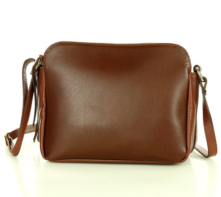 Women's leather messenger bag - MARCO MAZZINI