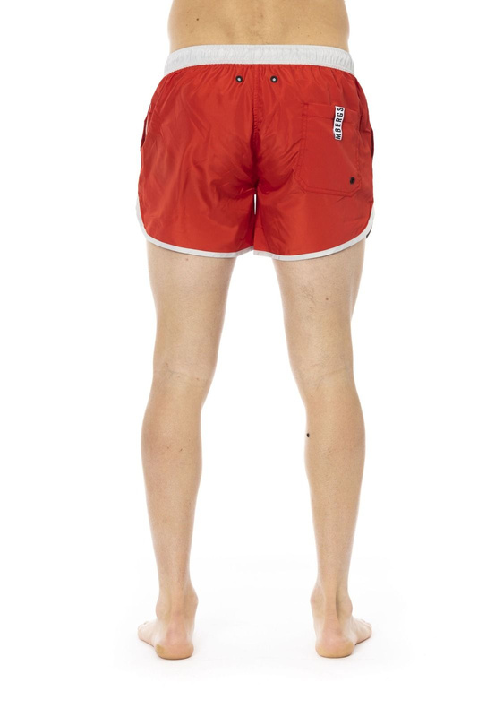 Swimwear Marke Bikkembergs Beachwear Modell BKK1MBS04 Farbe Rot. Bekleidung Herren. Saison: