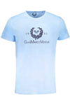 GIAN MARCO VENTURI MEN&#39;S SHORT SLEEVED T-SHIRT BLUE