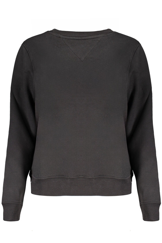 TOMMY HILFIGER WOMEN&#39;S ZIPLESS SWEATSHIRT BLACK