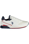 US POLO ASSN. WHITE MEN&#39;S SPORTS SHOES