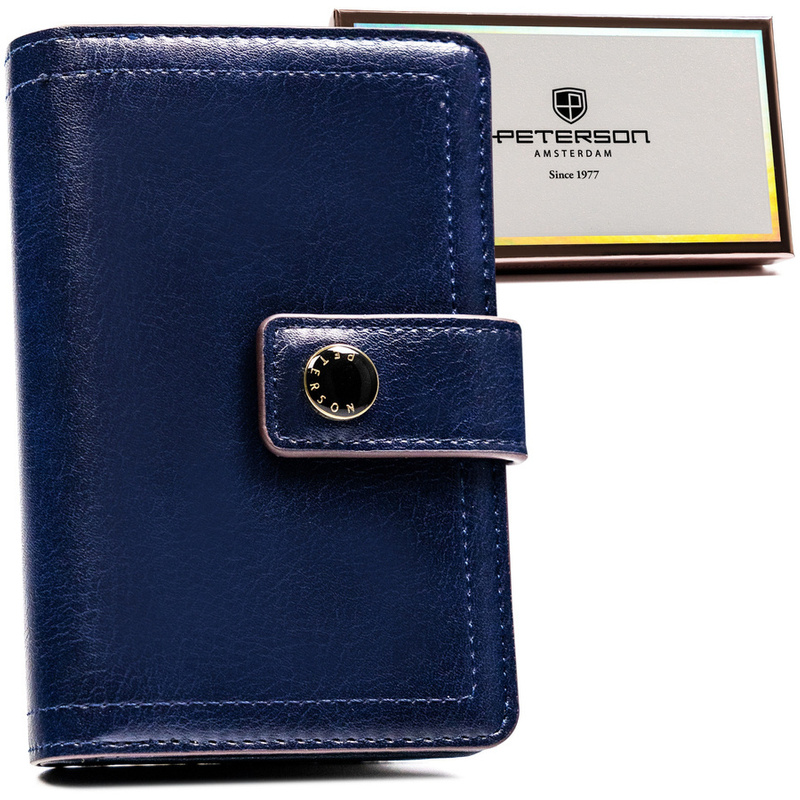 Leatherette wallet RFID PETERSON PTN 002-F