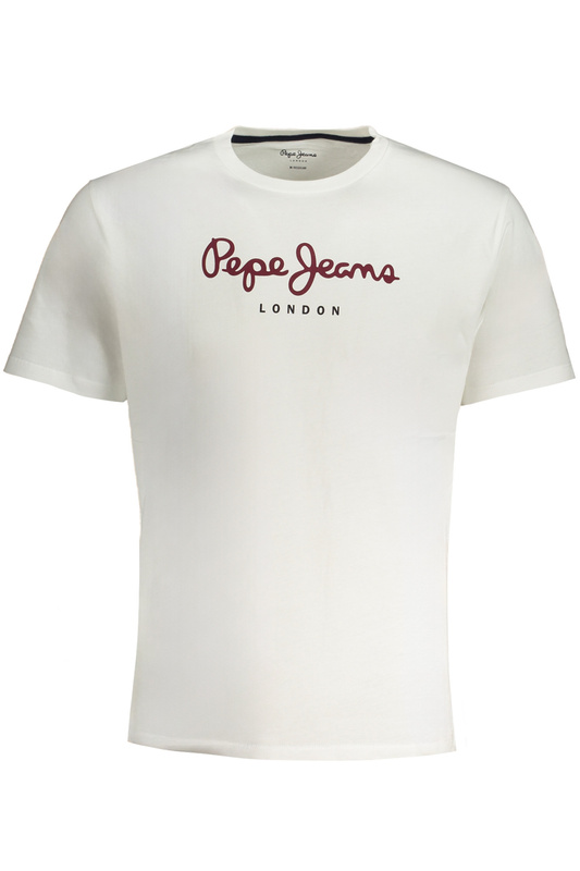 PEPE JEANS MEN&#39;S SHORT SLEEVED T-SHIRT WHITE