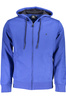 US GRAND POLO MEN&#39;S BLUE ZIP SWEATSHIRT