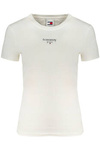 TOMMY HILFIGER WOMEN&#39;S SHORT SLEEVE T-SHIRT WHITE