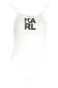 KARL LAGERFELD BEACHWEAR WOMEN&#39;S SWIMSUIT WHITE