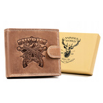 Men's genuine leather wallet Wild ANIMALS N992L-CHM-SHE