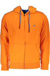 US GRAND POLO SWEATSHIRT MIT REISSVERSCHLUSS ORANGE HERREN