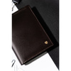 Men's leather wallet for documents with RFID Rovicky