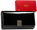 A classic women's wallet with a large card section - Rovicky