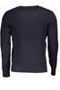 US GRAND POLO HERREN BLAUES HEMD