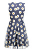 DESIGUAL SHORT DRESS WOMAN BLUE