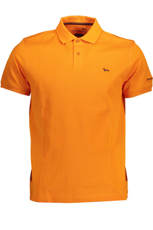 HARMONT &amp; BLAINE KURZARM-POLOSHIRT FÜR HERREN ORANGE