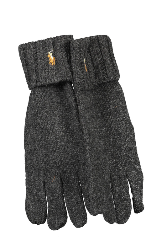 RALPH LAUREN MEN&#39;S GRAY GLOVES