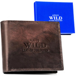 Leather wallet ALWAYS WILD AW-N7-MAL