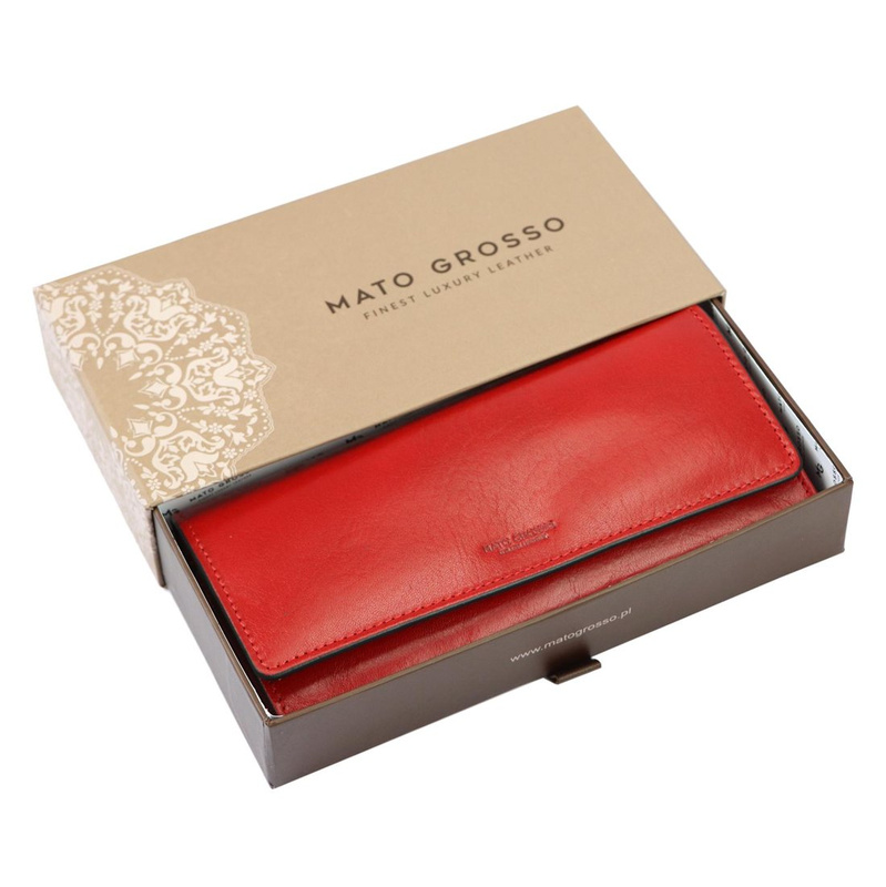 Women's genuine leather wallet Mato Grosso 0998/17-40 RFID